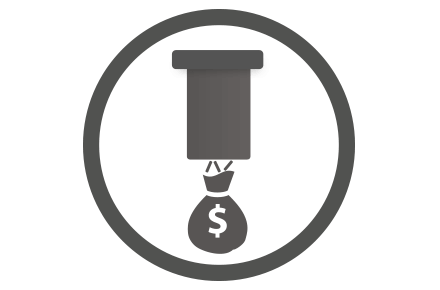 Symbol für Absackvorrichtung