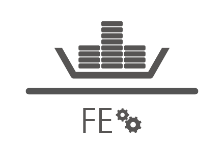 Symbol für Münzen und metall
